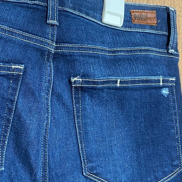 PAIGE Hoxten Ankle Distressed Pockets Size 28 - Picture 5 of 5